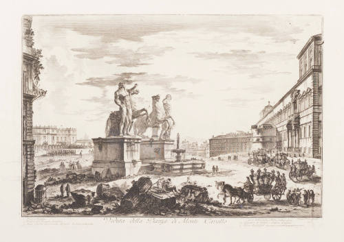 View of the Piazza Di Monte