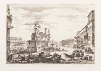 View of the Piazza Di Monte