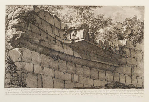 Veduta Della Porzione Di Nave Di Travertini** Il Tempio Di Esculapio - Etc.