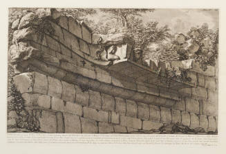 Veduta Della Porzione Di Nave Di Travertini** Il Tempio Di Esculapio - Etc.