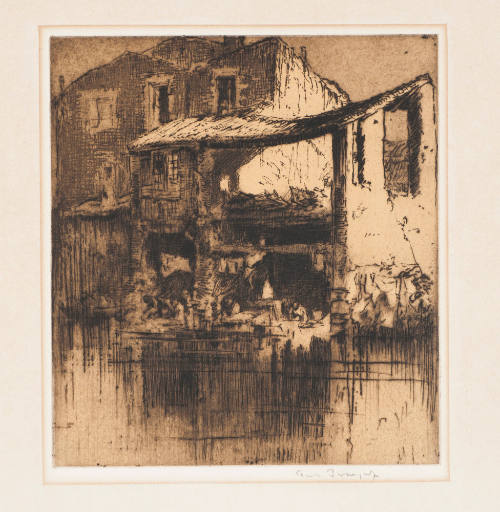 Wash Houses at Parthay, France