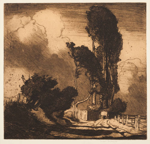 Storm Near Craven Cottage, Fulham