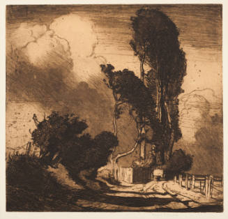 Storm Near Craven Cottage, Fulham