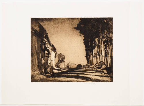 The Road at Montreuil-Sur-Mer (No. 34)