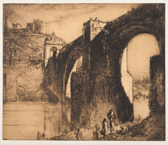 The Alcantara Bridge, Toledo, Spain
