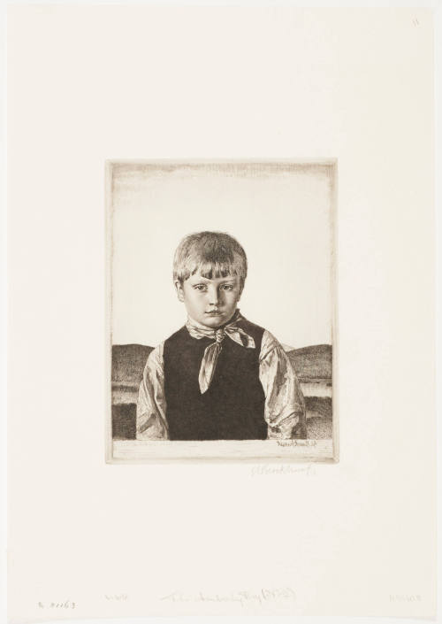 The Amberly Boy, No. 2 (Second Plate)
