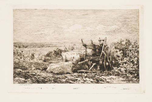 The Grape Harvest (Souvenir of Morvan) [Les venganges (Souvenir du Morvan)]