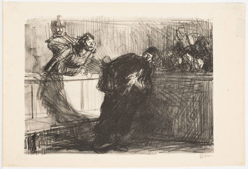 The Denounced Lawyer (L'Avocat invective_ (oblong)
