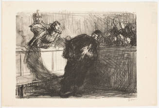 The Denounced Lawyer (L'Avocat invective_ (oblong)