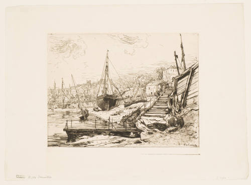 Trouville, Low Tide (Trouville, marée besse)