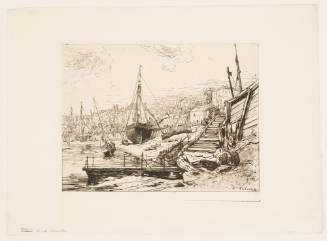 Trouville, Low Tide (Trouville, marée besse)