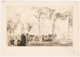 Notre Dame, Vue Du Quai De Montebello