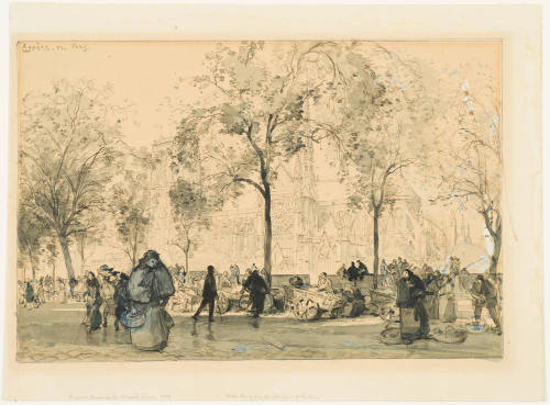 Notre Dame Seen from the Quai De Montebello
