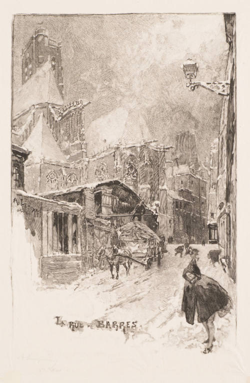 La Rue Des Barres, Paris