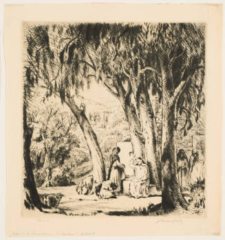 Christ and the Woman of Samaria (upright)