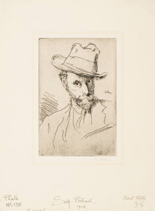 Self Portrait of the Artist in a Hat