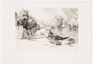 Tow Path at Halage au Bas-Meudon [Chemin de Halage au Bas-Meudon]