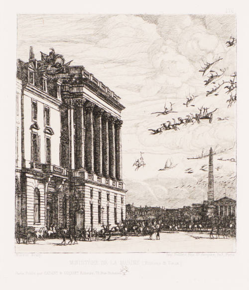 Le Ministere de la Marine, Paris