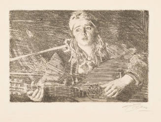 Girl Playing Lute ("Ols Maria")