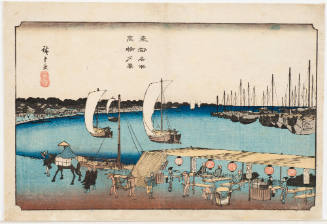 Evening View of Takanawa (Takanawa yukei)