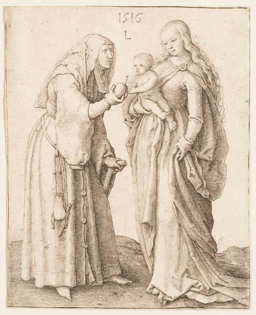 Woman with the Infant, Accompanied by St. Anne