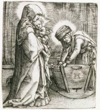 Madonna and Child With St. Anne at the Cradle