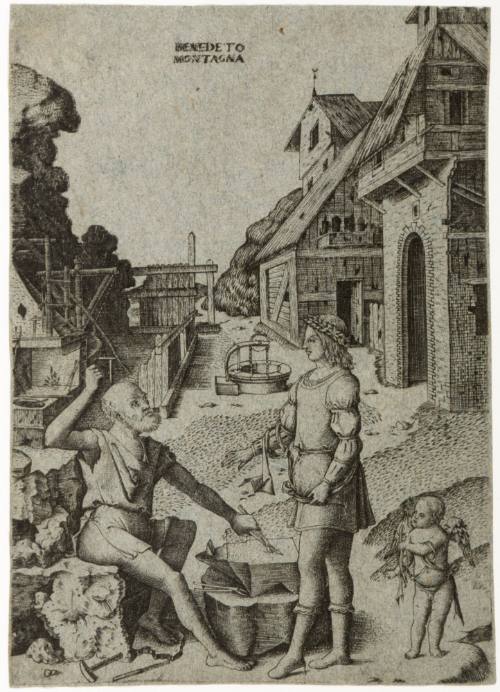 Vulcan, Apollo, and Cupid