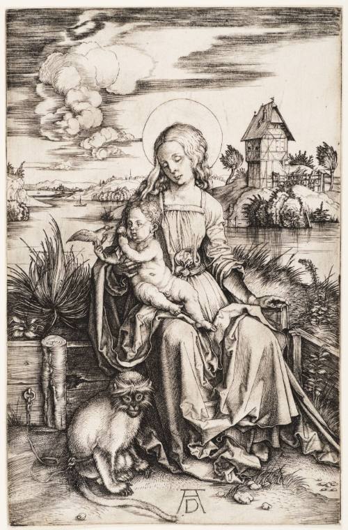 Virgin and Child with the Monkey