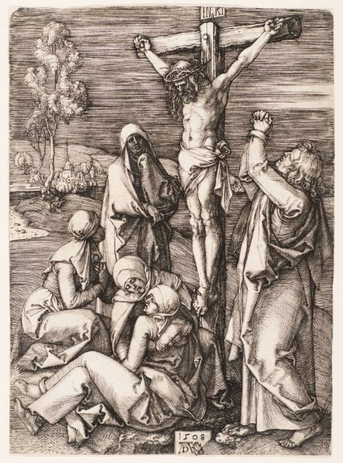 Christ on the Cross (Large plate)