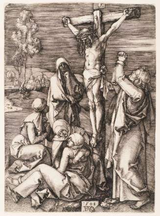 Christ on the Cross (Large plate)