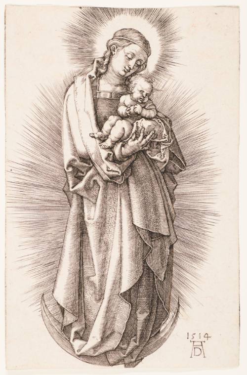 Virgin and Child on the Crescent with a Diadem
