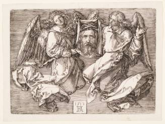 Sudarium Held by Two Angels
