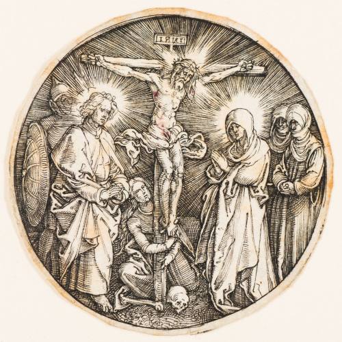 Christ on the Cross (Round plate)