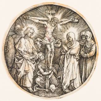 Christ on the Cross (Round plate)
