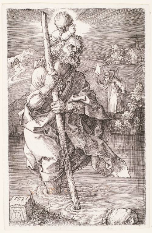 St. Christopher Facing Right