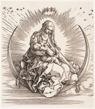 Madonna on the Crescent, Frontispiece for Life of the Virgin