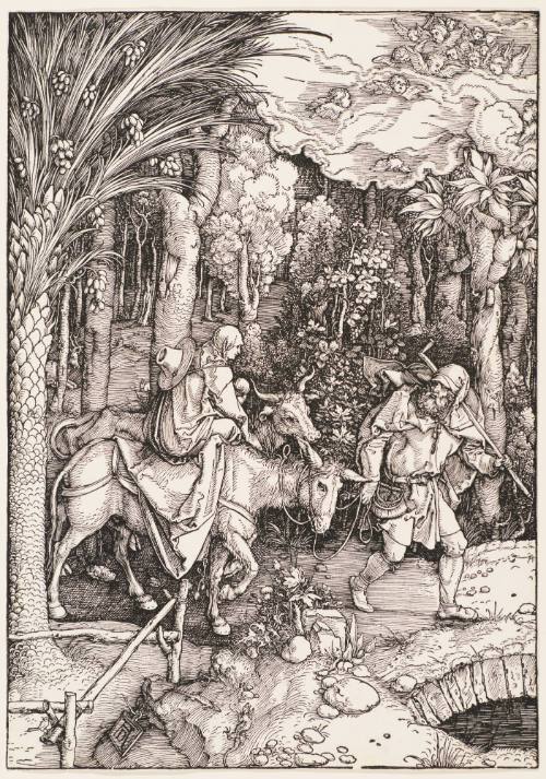 Flight into Egypt for Life of the Virgin