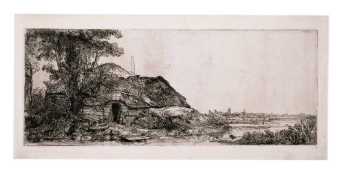 Landscape with Cottage and Large Tree