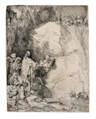 The Raising of Lazarus: Small Plate