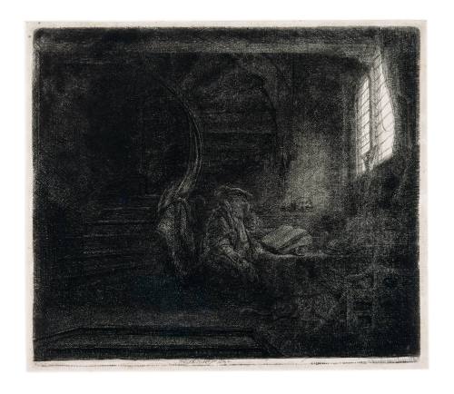 St. Jerome in a Dark Chamber