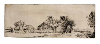 Landscape with a Road Beside a Canal