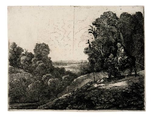 Flight into Egypt: Altered from Segers