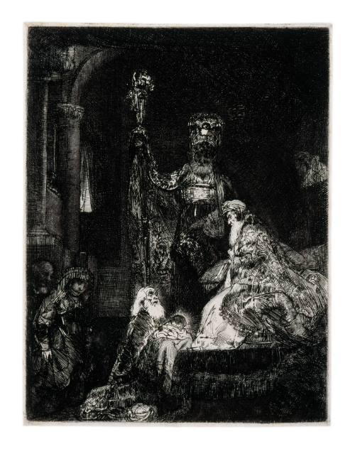 The Presentation in the Temple in the Dark Manner