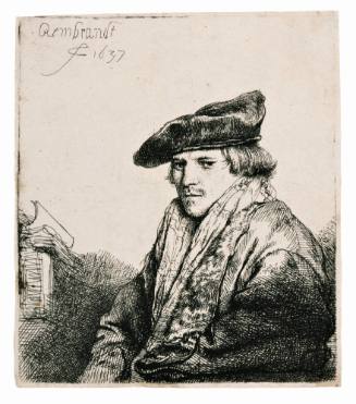 Young Man in a Velvet Cap