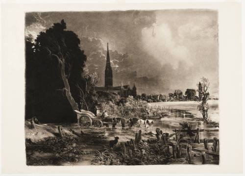Salisbury Cathedral (Large Plate)