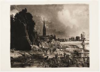 Salisbury Cathedral (Large Plate)