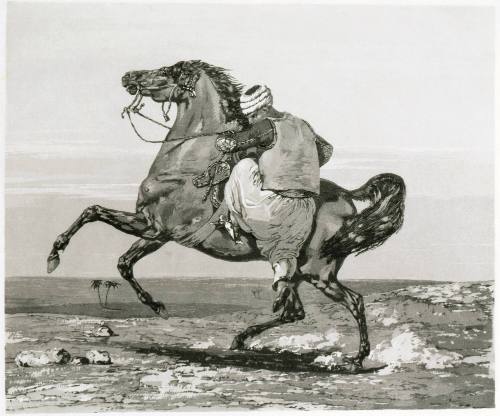 Turk Mounting a Horse