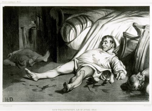 Rue Transonain, Le 15 Avril 1835