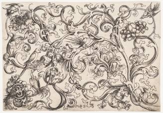Ornament with a Parrot