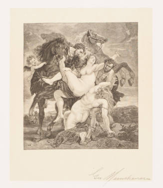 Rape of the Daughter of Leikippos by Castor and Pollux